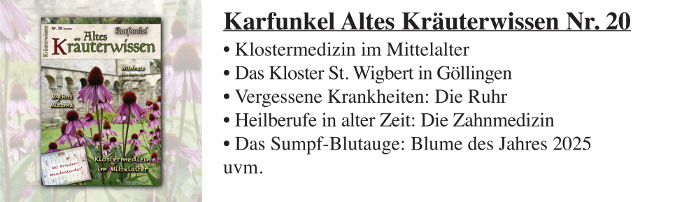 Altes Kräuterwissen Nr. 20