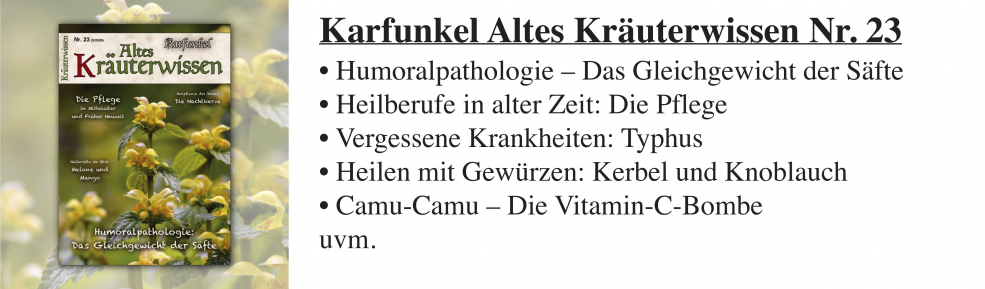 Altes Kräuterwissen Nr. 23
