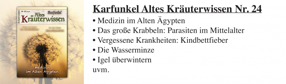 Altes Kräuterwissen Nr. 24
