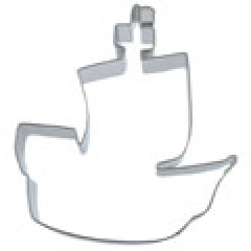 Ausstechform &quote;Piratenschiff&quote;