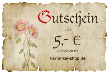 Gutschein 5,- €