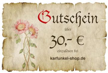Gutschein 30,- €