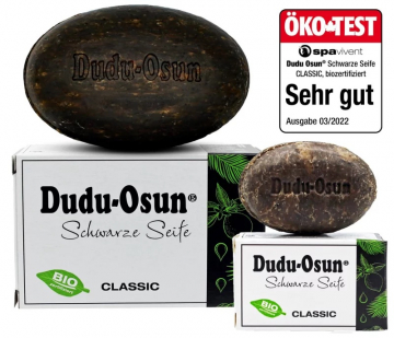 Dudu-Osun® CLASSIC - Schwarze Seife aus Afrika, 150g