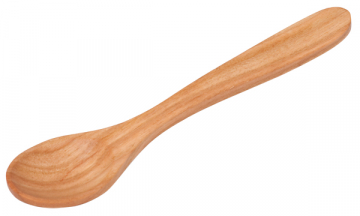 Teelöffel, Kirschholz, geölt, 13,8 cm