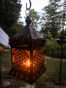 Orientalisches Licht &quote;Blume des Lebens&quote;