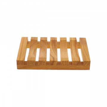 Seifenschale Eichenholz, geölt 11,5 cm Seifenschale Eichenholz, geölt 11,5 cm