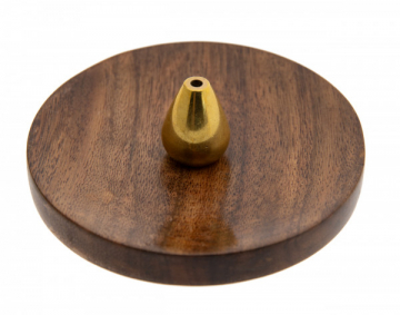 Noblesse, Messinghalter mit Holzschale