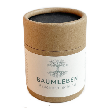 Räuchermischung in Pappdose - Baumleben, 50 ml