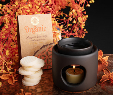 Wachstaler für Aromalampen - Orange