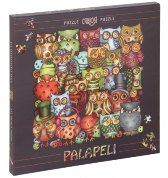Palapeli Rahmenpuzzle Eulen