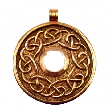 Anhänger keltischer Kreis, Bronze