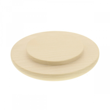 Bierglasdeckel aus Ahornholz