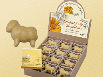 Schafmilchseife “Schaf“ Ringelblume, 85 g