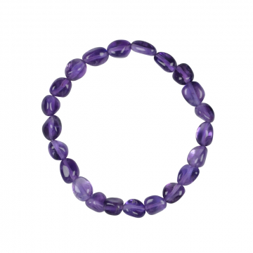 Armband Amethyst, 10 mm Nuggets