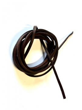 Vollrindlederriemen 200 cm, braun