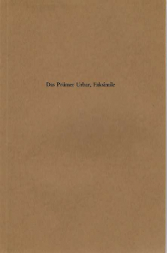 Antiquariat: Rheinische Urbare 5. Band Das Prümer Urbar, Ingo Schwab (Hrsg.)
