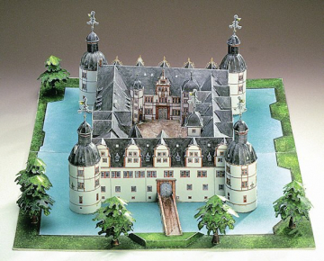 Modellbau: Schloss Neuhaus