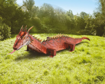 Modellbau: Roter Drache