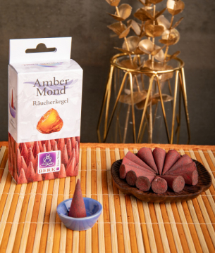 Räucherkegel Amber Mond
