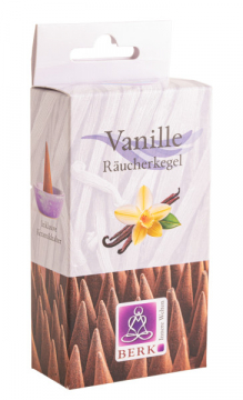 Räucherkegel Vanille