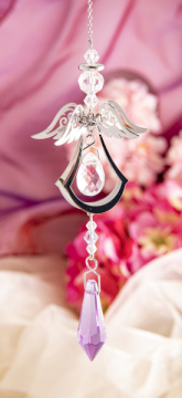 Kristallhänger Engel