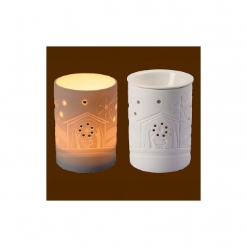 Aromalampe „Heilige Nacht“, Porzellan