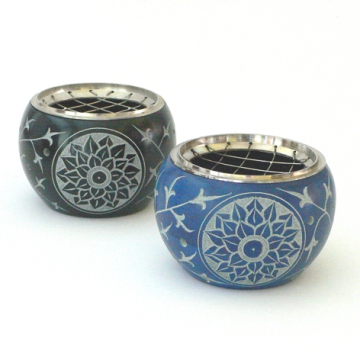 Räuchergefäß „Yasha“, blau