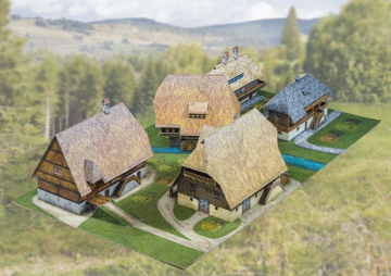 Modellbau: Dorf im Schwarzwald