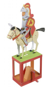 Modellbau: Papiermechanik „Roter Ritter“