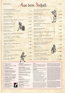 Karfunkel Codex Nr. 24: Historische Köstlichkeiten