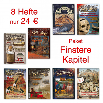 Paket "Finstere Kapitel" 8 Hefte