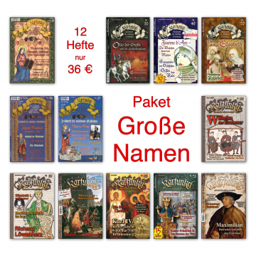 Paket "Große Namen" 12 Hefte