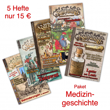 Paket "Medizingeschichte" 5 Hefte