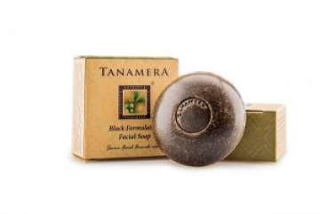 Tanamera® Schwarze Gesichtspeelingseife, vegan 60g