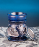 Aromalampe "Keltischer Knoten" mit Sieb