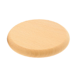 Bierglasdeckel aus Buchenholz