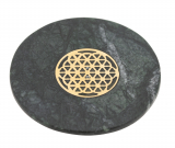 Halter Blume des Lebens, grüner Marmor