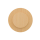 Bierglasdeckel aus Buchenholz