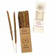 Räucherstäbchen Green Tree Lotus & Olibanum Botanical Incense, 9 dicke Stäbchen