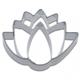 Prägeausstecher Lotusblüte • 6 cm