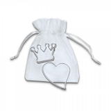 Ausstecher „Ein Herz & eine Krone“ (Set, 2-teilig) • 4,5–5,5 cm