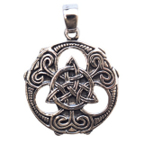 Anhänger Keltischer Dreiecksknoten, 925 Silber