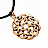 Amulett „Runder Knoten“, Bronze