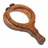 Mittelalterliches Brillen-Gestell aus Holz