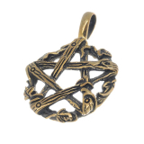 Anhänger Pentagramm, Bronze