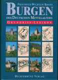 Antiquariat: Burgen des deutschen Mittelalters, Grundriss-Lexikon, Friedrich-Wilhelm Krahe