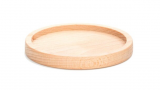 Gefäßuntersetzer Holz, ø 10 cm