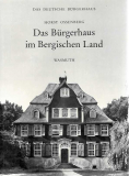 Antiquariat: Das Bürgerhaus im Bergischen Land, Horst Ossenberg