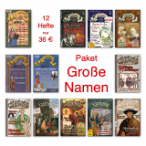 Paket "Große Namen" 12 Hefte